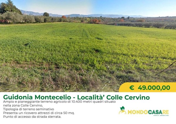 terreno agricolo in vendita a Guidonia Montecelio in zona Guidonia