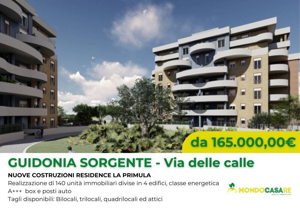 appartamento in vendita a Guidonia Montecelio in zona Guidonia