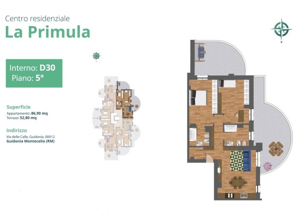 appartamento in vendita a Guidonia Montecelio