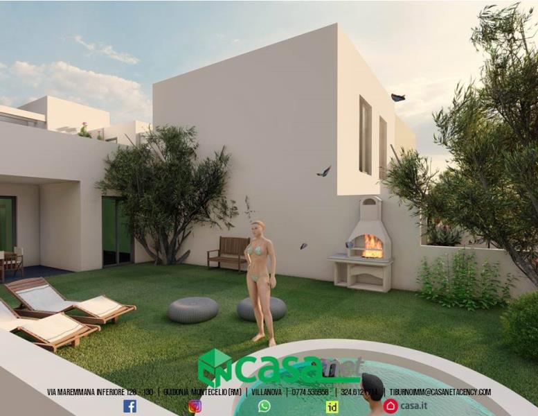 casa indipendente in vendita a Guidonia Montecelio in zona Villanova