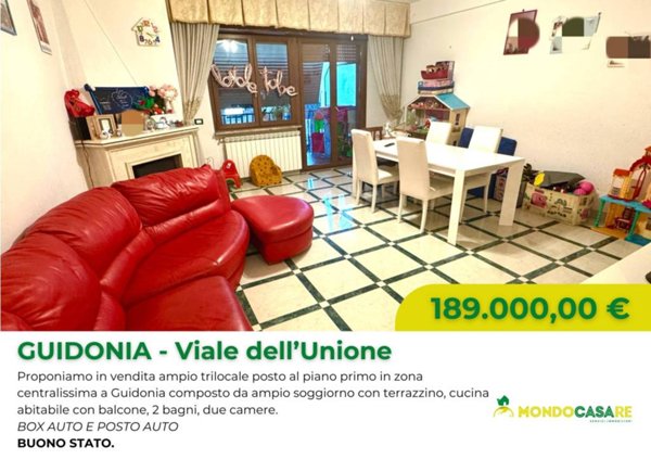 appartamento in vendita a Guidonia Montecelio in zona Guidonia