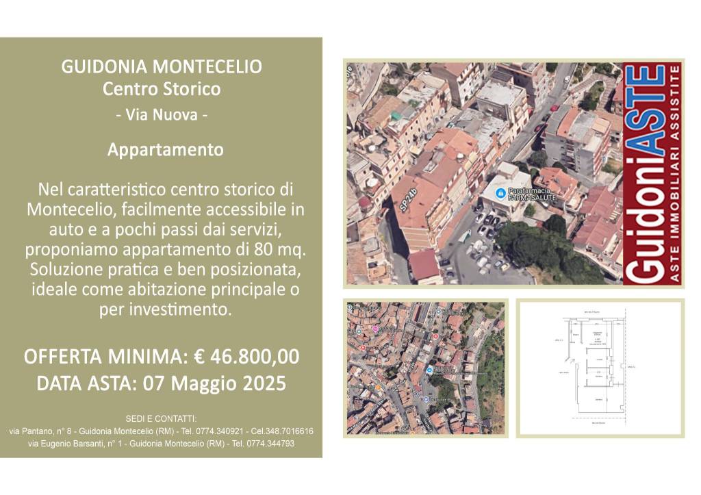 appartamento in vendita a Guidonia Montecelio in zona Montecelio