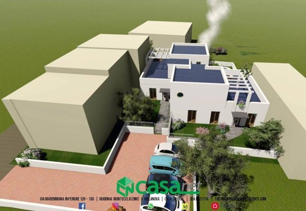 casa indipendente in vendita a Guidonia Montecelio in zona Villanova