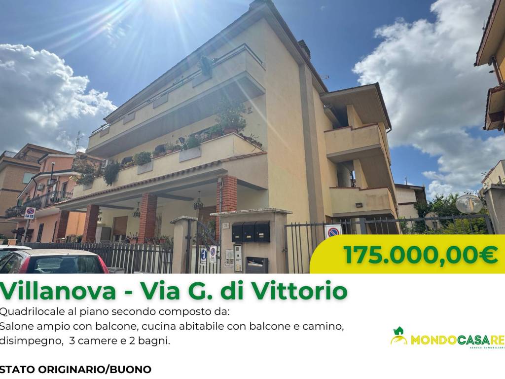appartamento in vendita a Guidonia Montecelio in zona Villanova