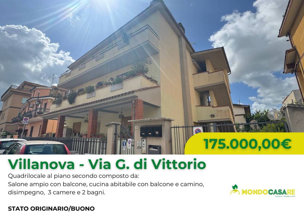 appartamento in vendita a Guidonia Montecelio in zona Villanova