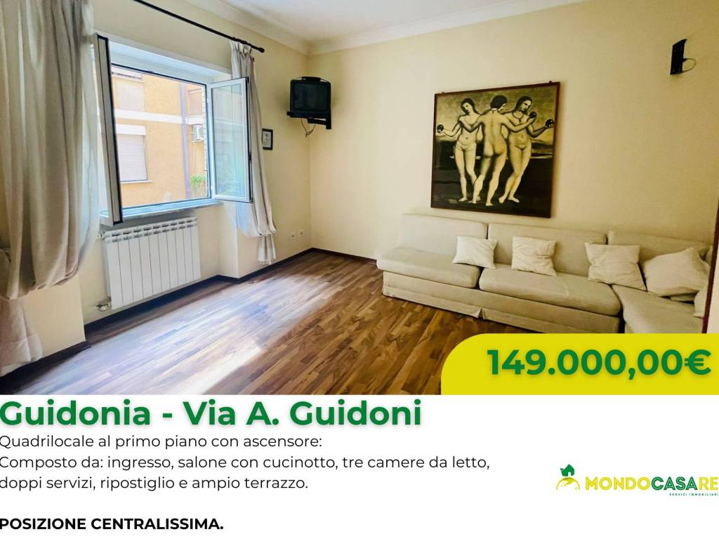 appartamento in vendita a Guidonia Montecelio in zona Guidonia