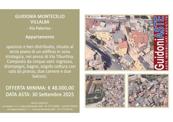 appartamento in vendita a Guidonia Montecelio in zona Villalba