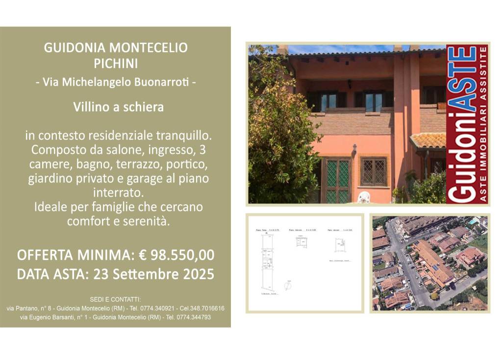 casa indipendente in vendita a Guidonia Montecelio in zona Pichini