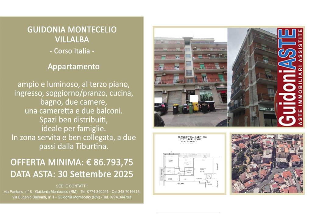 appartamento in vendita a Guidonia Montecelio in zona Villalba