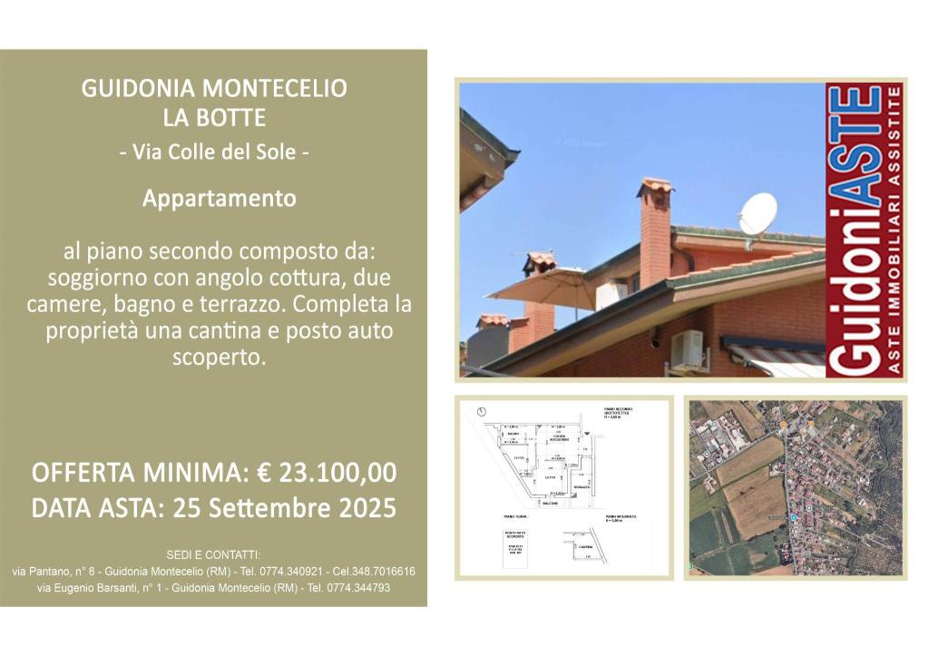 appartamento in vendita a Guidonia Montecelio in zona La Botte
