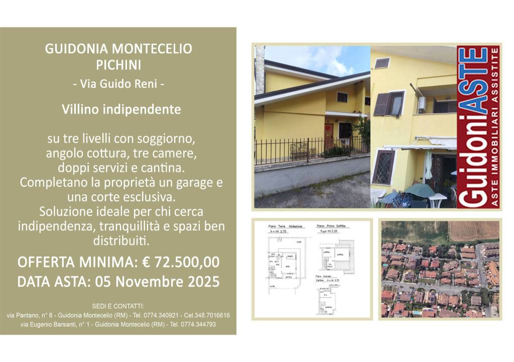 casa indipendente in vendita a Guidonia Montecelio in zona Pichini