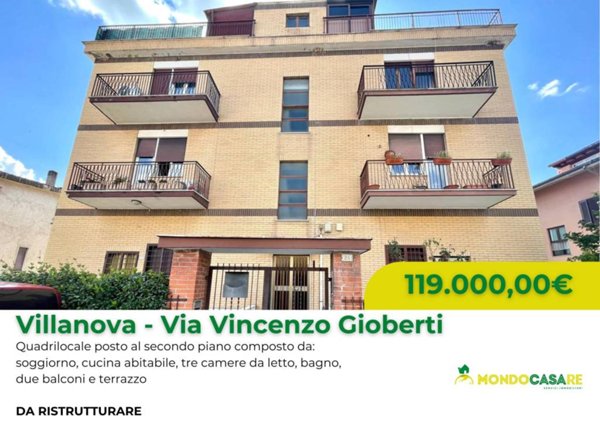 appartamento in vendita a Guidonia Montecelio in zona Villanova