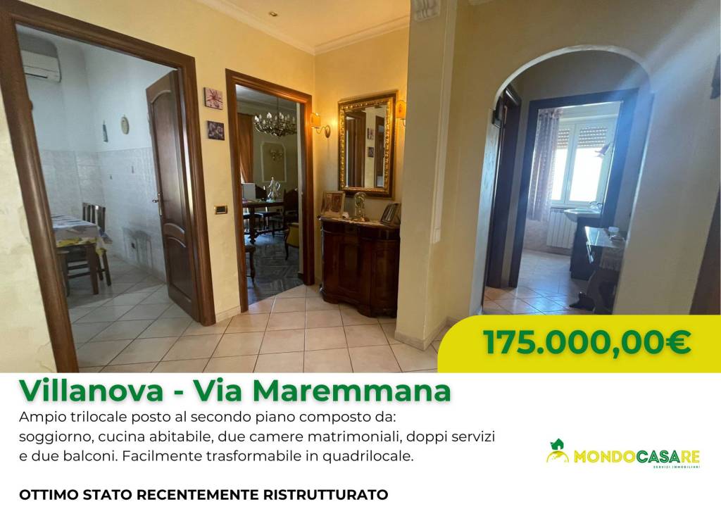 appartamento in vendita a Guidonia Montecelio in zona Villanova