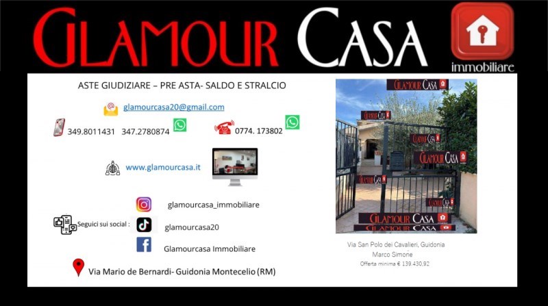 casa indipendente in vendita a Guidonia Montecelio in zona Marco Simone