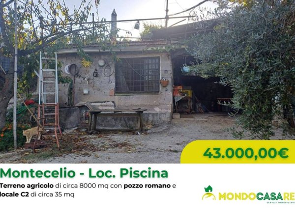 terreno agricolo in vendita a Guidonia Montecelio in zona Montecelio