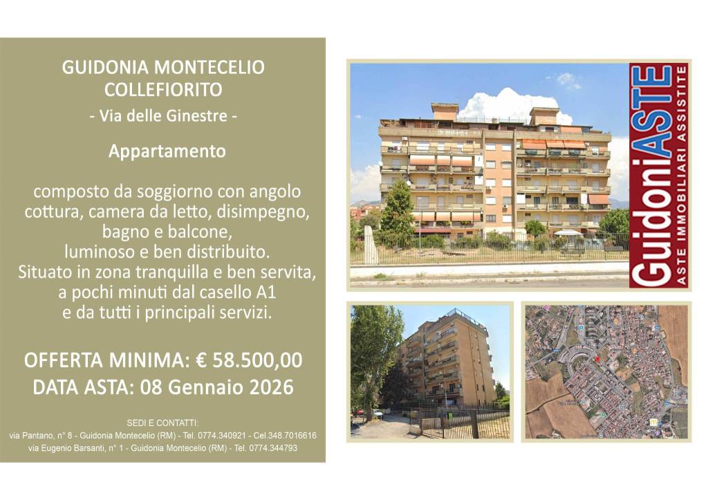 appartamento in vendita a Guidonia Montecelio in zona Guidonia