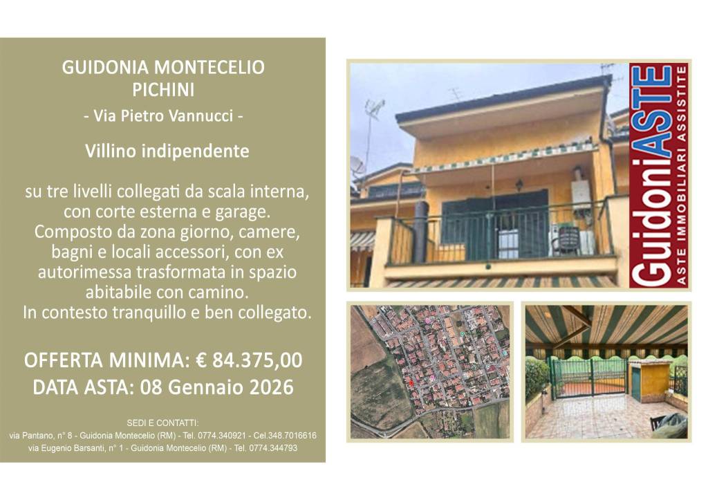 casa indipendente in vendita a Guidonia Montecelio in zona Pichini