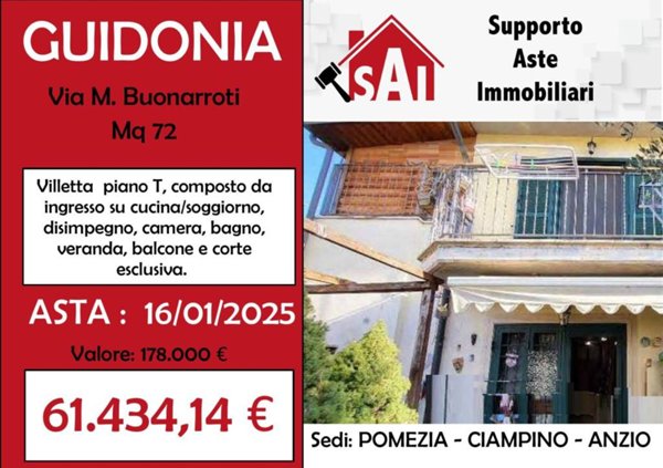 casa indipendente in vendita a Guidonia Montecelio in zona Pichini