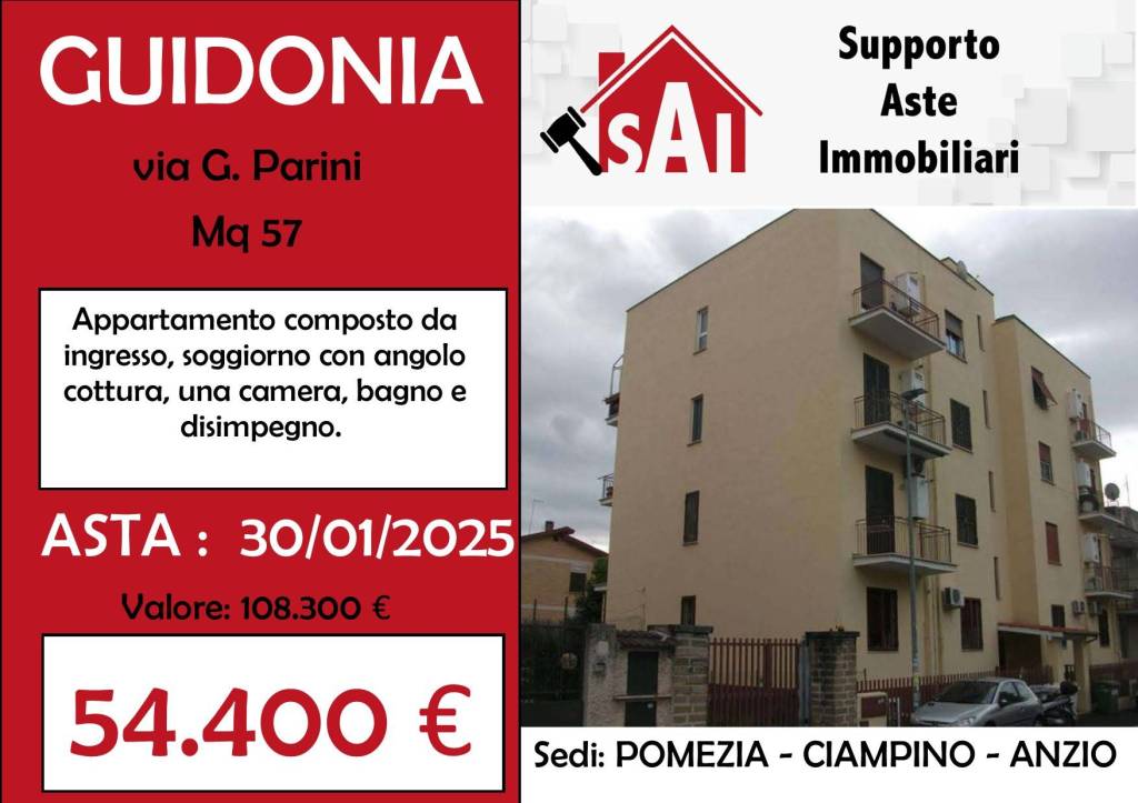 appartamento in vendita a Guidonia Montecelio in zona Setteville