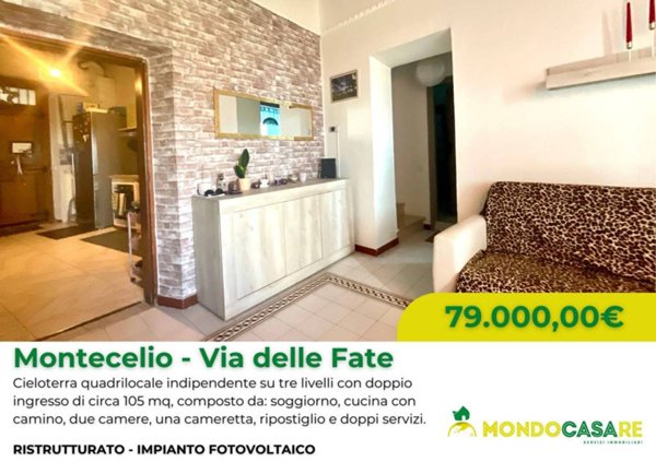casa indipendente in vendita a Guidonia Montecelio in zona Montecelio