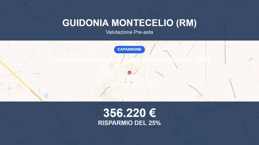 locale commerciale in vendita a Guidonia Montecelio in zona Montecelio