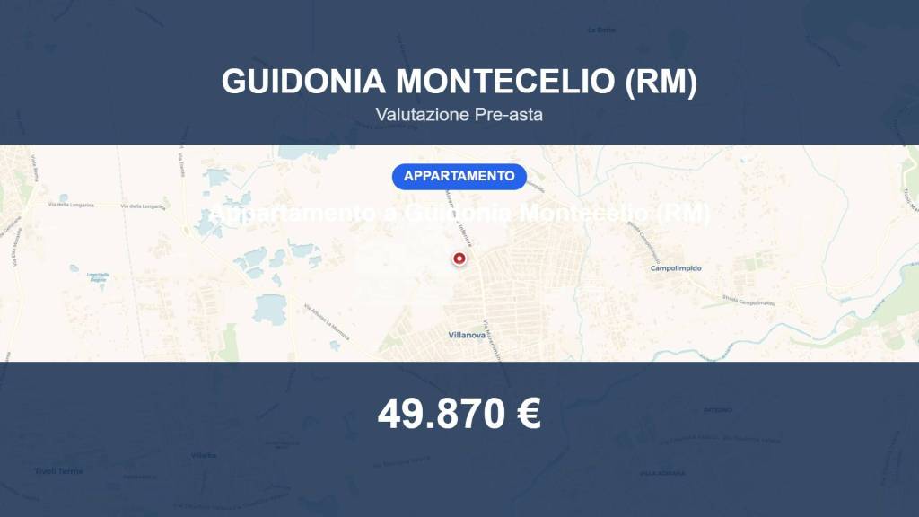 appartamento in vendita a Guidonia Montecelio in zona Villanova