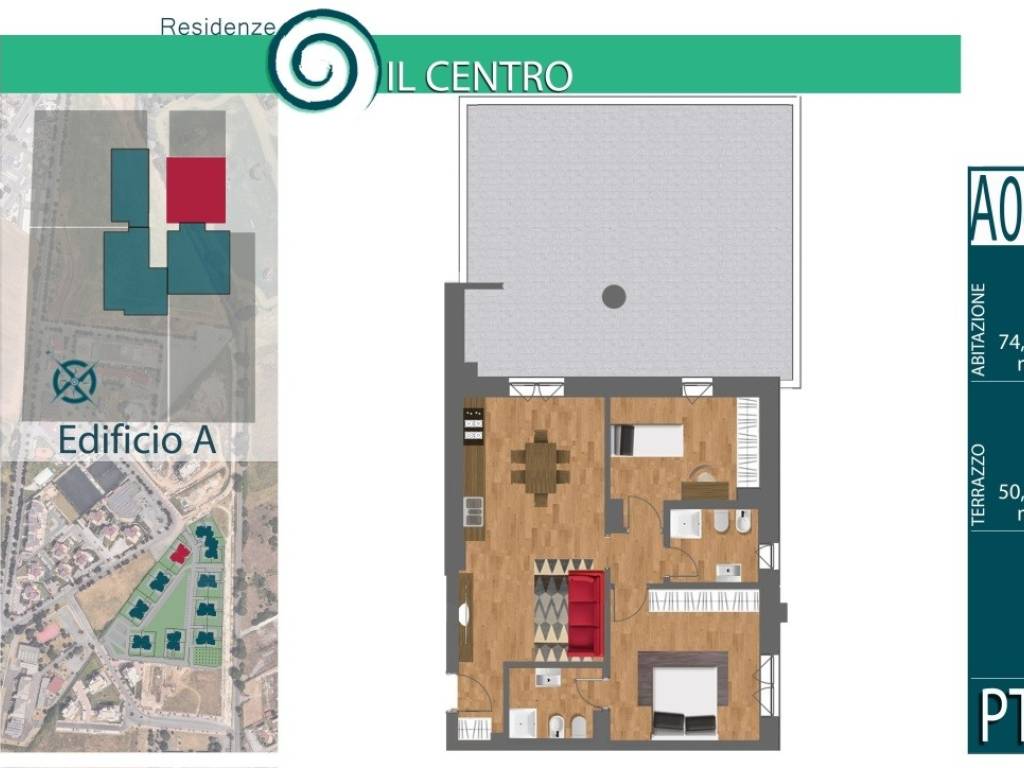 appartamento in vendita a Guidonia Montecelio
