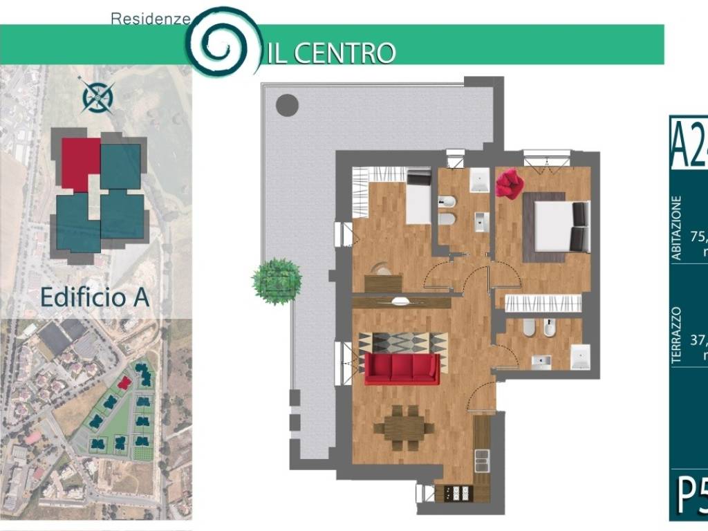 appartamento in vendita a Guidonia Montecelio