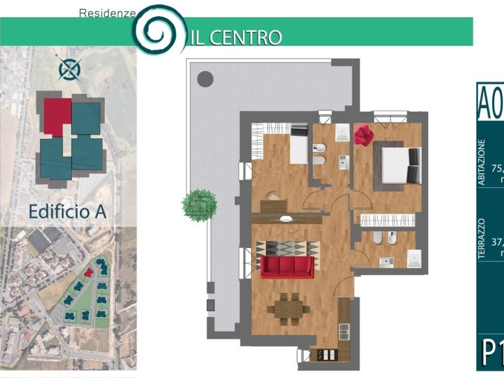 appartamento in vendita a Guidonia Montecelio