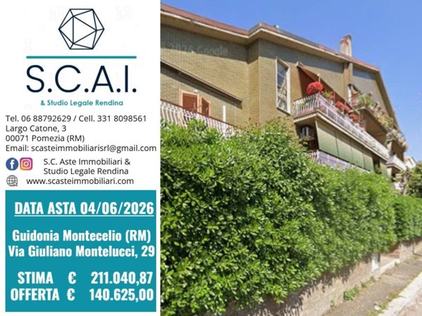 appartamento in vendita a Guidonia Montecelio in zona Montecelio