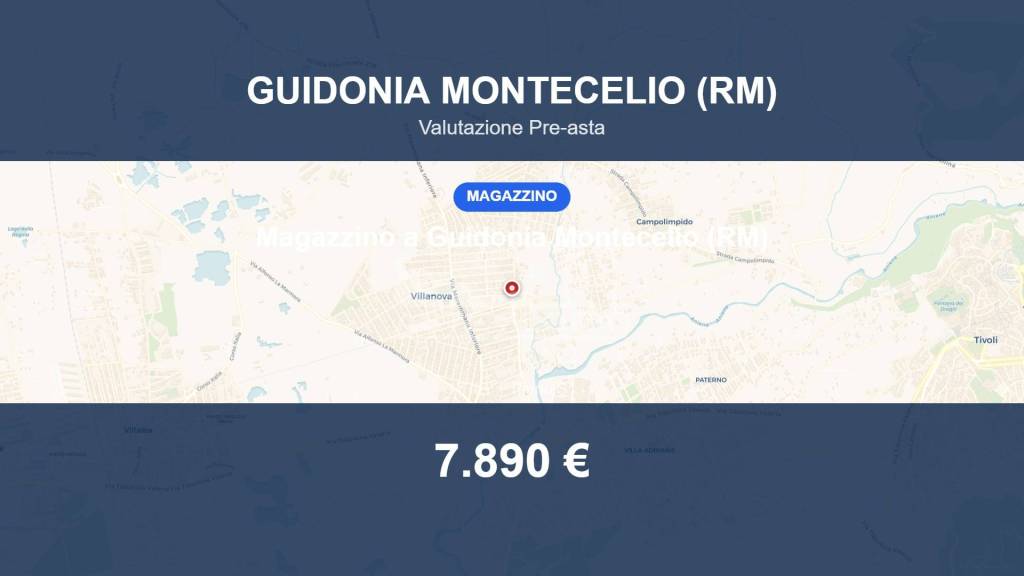 locale di sgombero in vendita a Guidonia Montecelio in zona Villanova