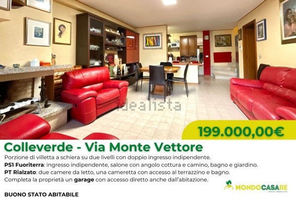 casa indipendente in vendita a Guidonia Montecelio in zona Colleverde