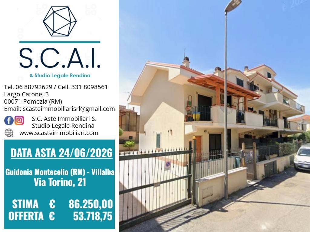 appartamento in vendita a Guidonia Montecelio in zona Villalba