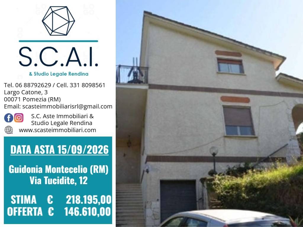 appartamento in vendita a Guidonia Montecelio in zona Marco Simone