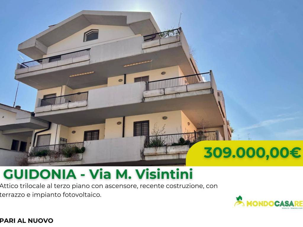 appartamento in vendita a Guidonia Montecelio in zona Guidonia