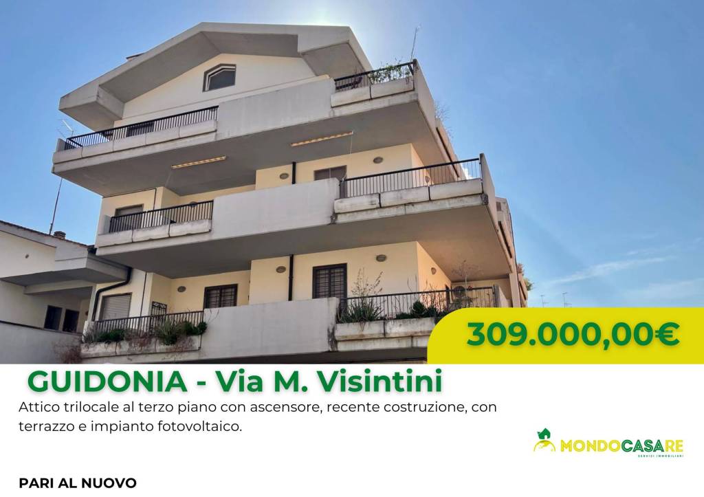 appartamento in vendita a Guidonia Montecelio in zona Guidonia