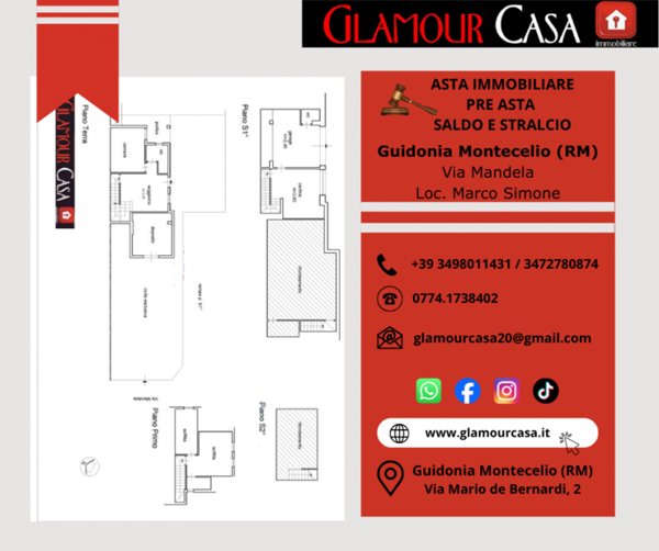 casa indipendente in vendita a Guidonia Montecelio in zona Marco Simone