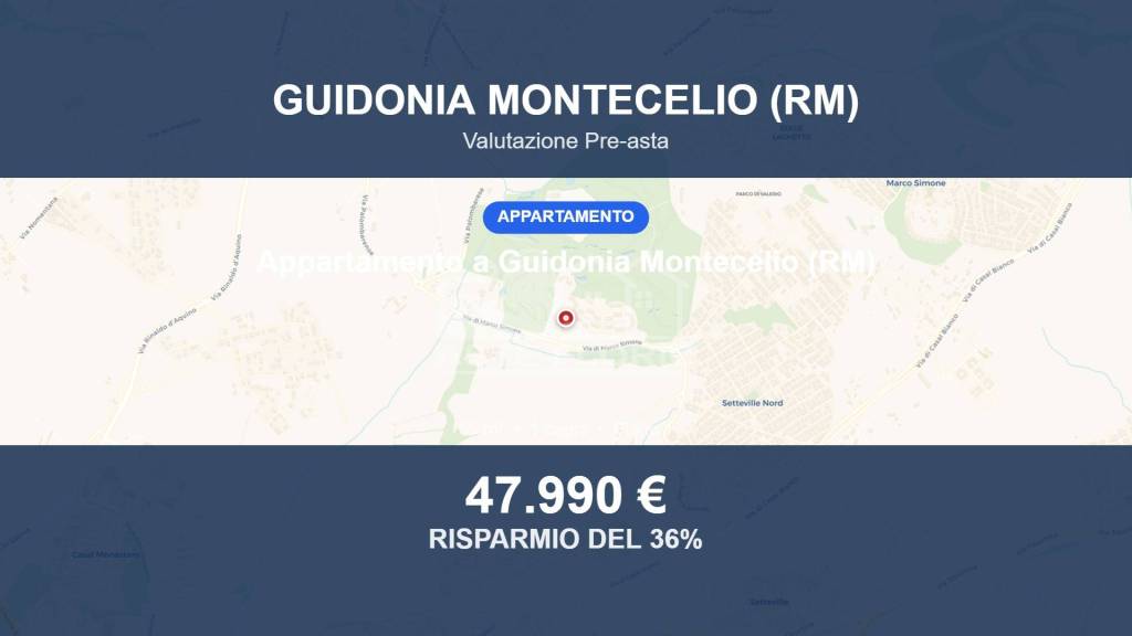 appartamento in vendita a Guidonia Montecelio in zona Marco Simone