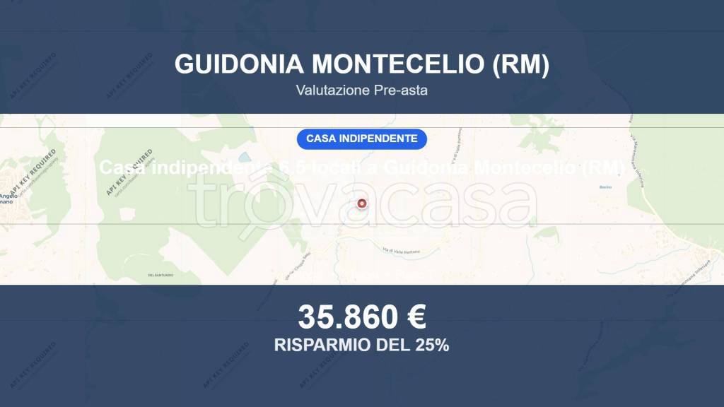 casa indipendente in vendita a Guidonia Montecelio in zona Marco Simone