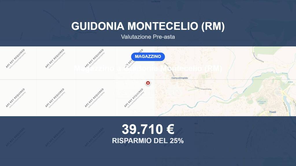 locale commerciale in vendita a Guidonia Montecelio in zona La Botte