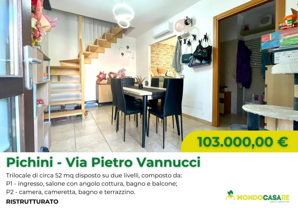 appartamento in vendita a Guidonia Montecelio in zona Pichini