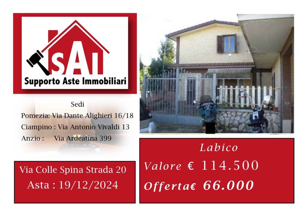 appartamento in vendita a Labico