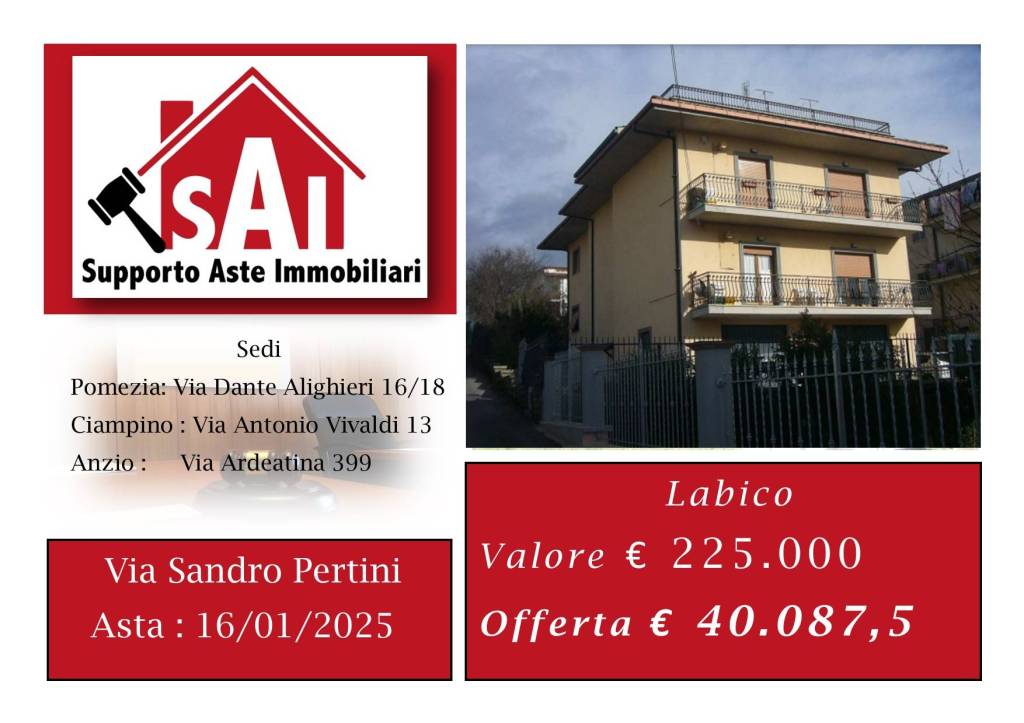 appartamento in vendita a Labico