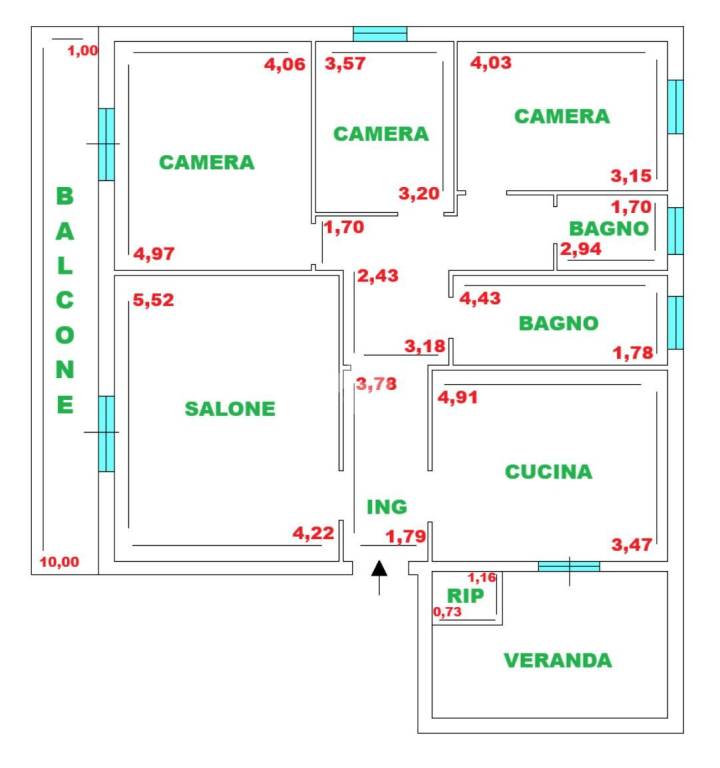 appartamento in vendita a Lanuvio