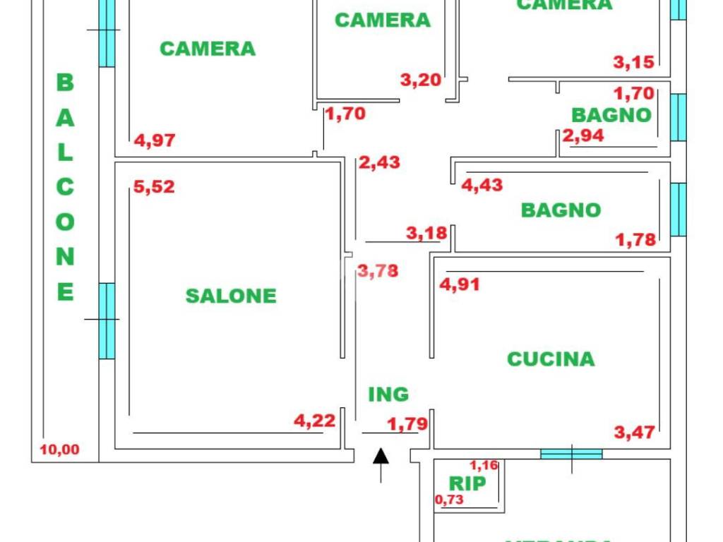 appartamento in vendita a Lanuvio