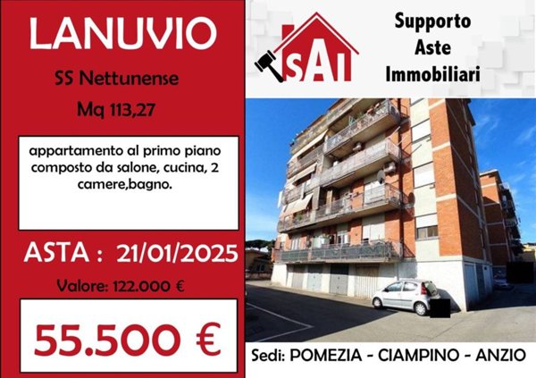 appartamento in vendita a Lanuvio