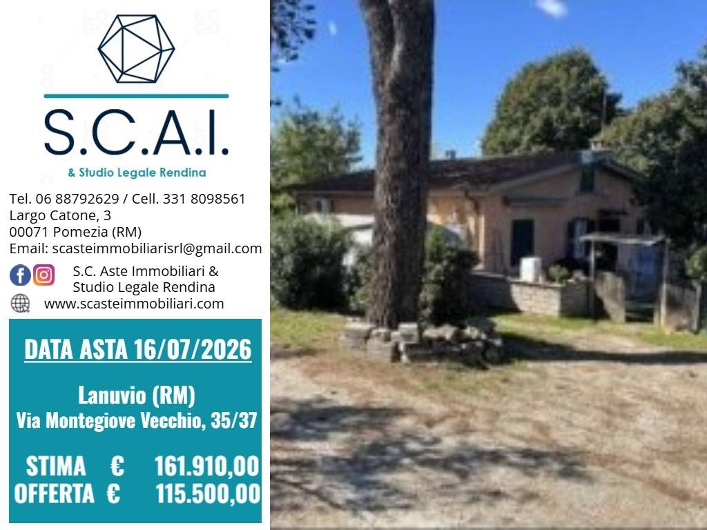 casa indipendente in vendita a Lanuvio in zona Monte Giove