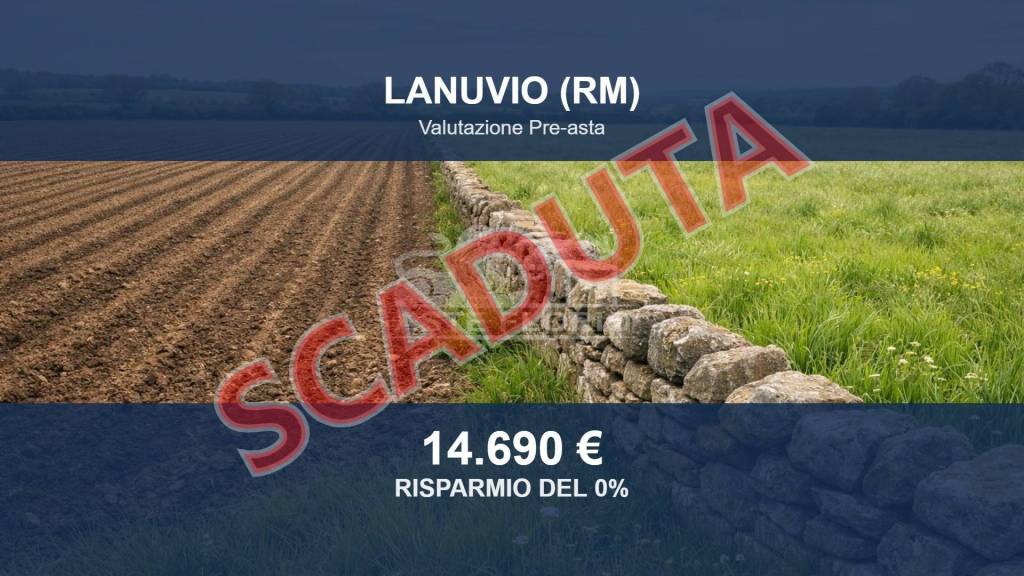 terreno in vendita a Lanuvio in zona Malcavallo