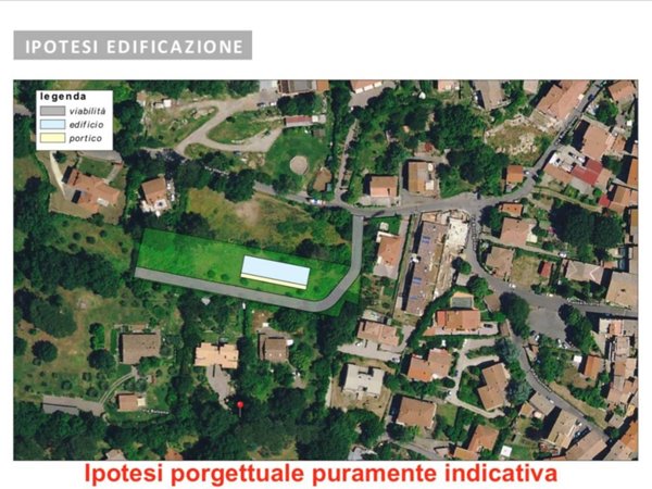 terreno edificabile in vendita a Manziana in zona Quadroni