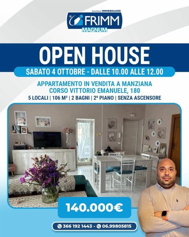 appartamento in vendita a Manziana